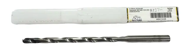 M.A. Ford 6.20mm Solid Carbide Drill 12X-25X Coolant Fed Altima Coated USA