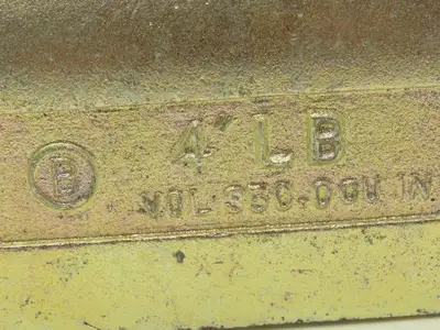 Bridgeport LB-70 4" Hub Malleable Iron LB Conduit Body Threaded Rigid