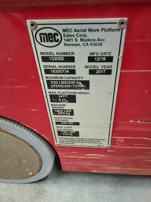 USED 2017 MEC 1330SE