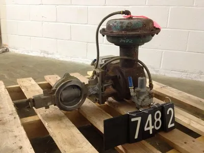Fisher type 8550 Butterfly Valve size 4"