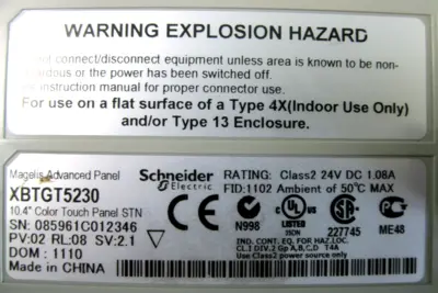USED Schneider Electric XBTGT5230