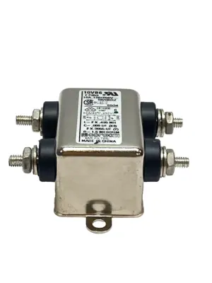 Used Corcom EMI RFI Power Line Filter 10A 250VAC Single Phase Flange Mount Misc Electrical & Power Parts Michigan US | Maverick Industrial Sales #1393053