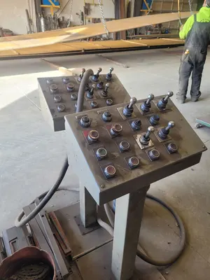 USED 2017 EMS EQUIPMENT ROLLER CONVEYORS AND TRANSFERS