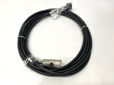 USED WEBER SCREWDRIVING SYSTEMS MOTOR CABLE 4-PIN MALE CONNECTOR