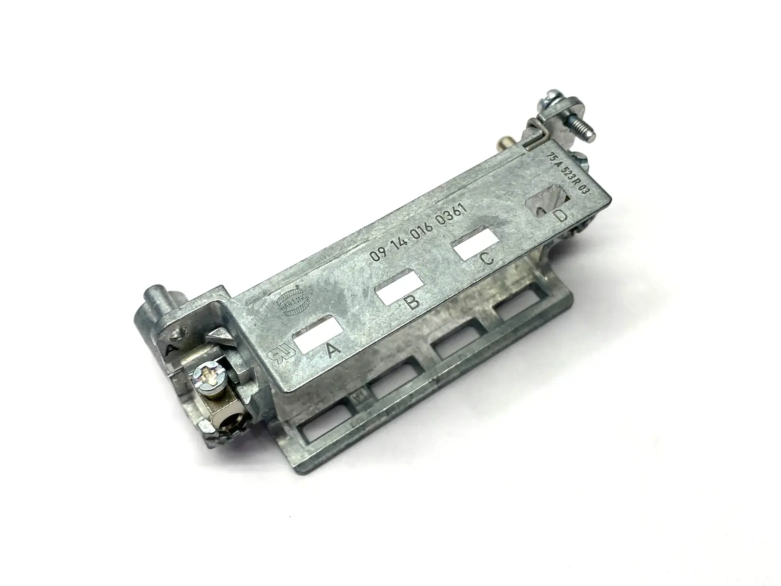 New | in-Stock HARTING Han Hinged Frame Plus, for 4 Modules A-D 16B Connector Accessories Michigan US | Maverick Industrial Sales #1487258