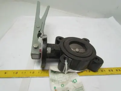 Sure Seal 2.5-522-822515H10 Butterfly Valve 2-1/2" Steel Handle EPDM Seat