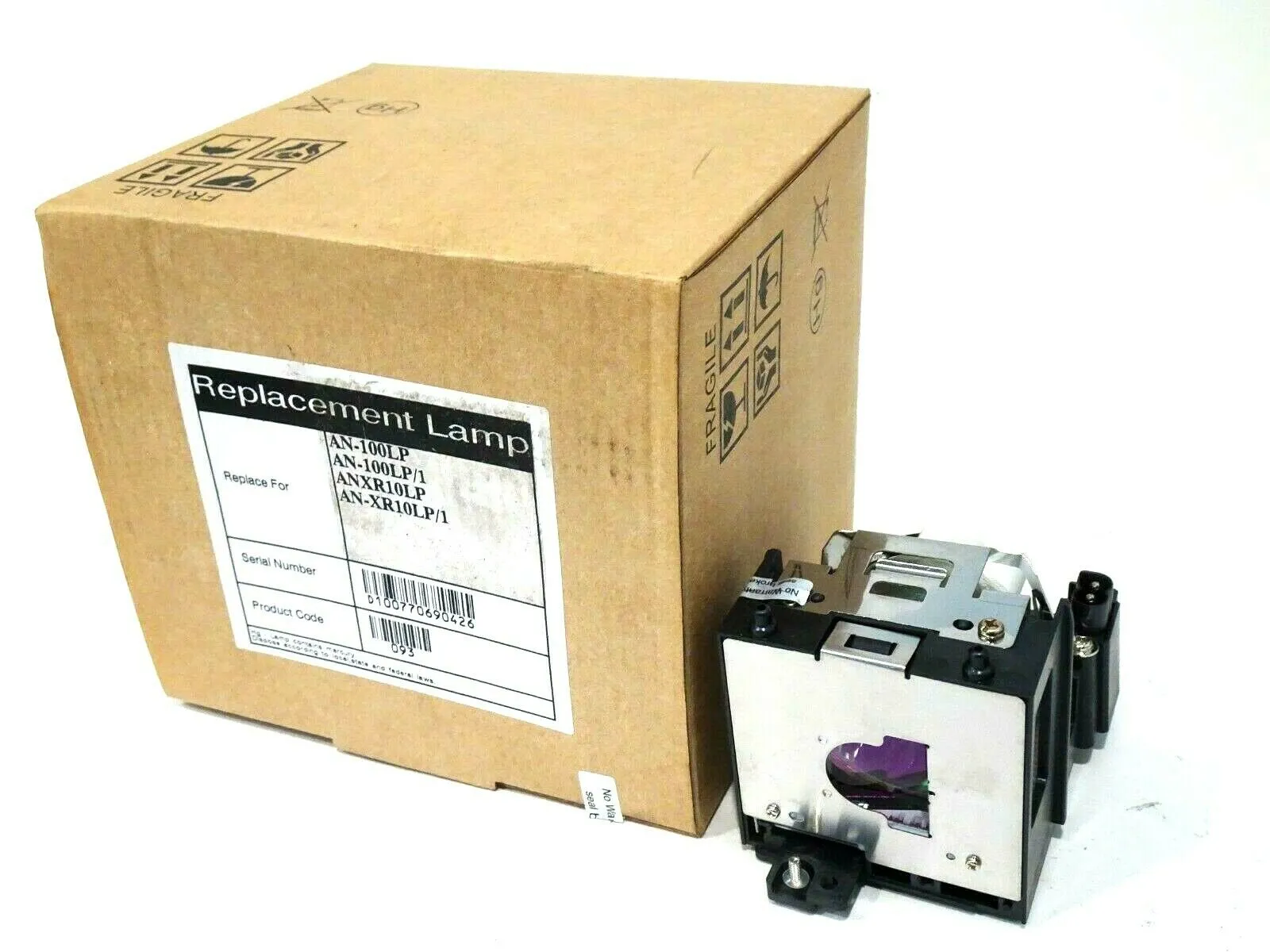 NEW SHARP REPLACEMENT LAMP FOR AN-100LP