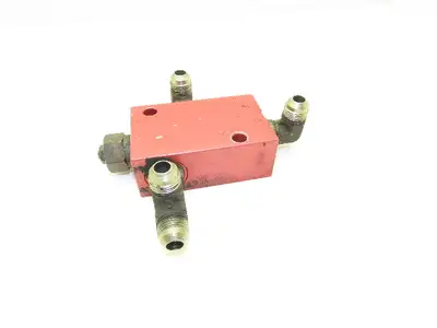 PowerBoss Minuteman SW/62U Hydraulic Manifold Four Port For Industrial Sweeper