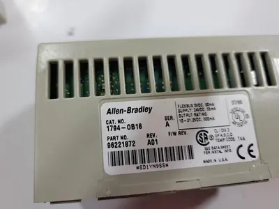 Used ALLEN BRADLEY 1794-OB16 SER A Circuit Boards Michigan US | Ideal Machinery #1261340