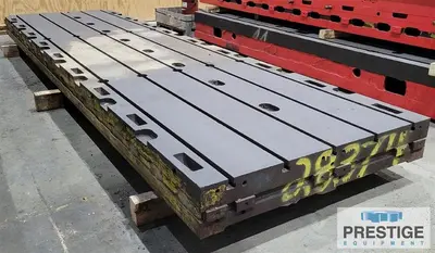 Floor Plate, T-Slotted, 60" x 218" x 10" Cast Iron