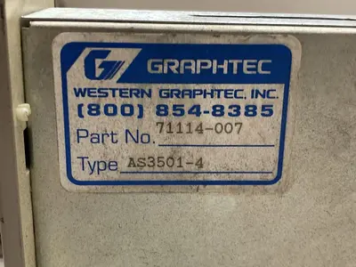 New | in-Stock GRAPHTEC AS3501-4 Industrial Controls | Surplus Asset Holdings #1220102