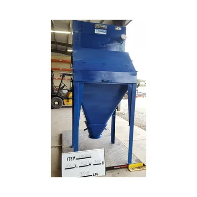 Used Young Bag Dump Station Unloader Size 10-3-c