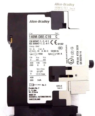 NEW ALLEN BRADLEY 190E-CNEJ2-DC10C-TE ECO STARTER