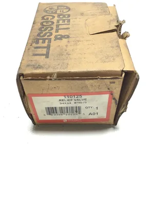 ITT Bell & Gossett 790-75 Safety Relief Valve 3/4″ Inlet