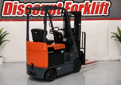 Used 2022 TOYOTA 8FBC18U 4-Wheel Sit down Electric Counterbalance Forklifts Colorado US | Discount Forklift #1377551