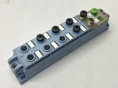 USED SIEMENS DIGITAL INPUT/OUTPUT MODULE DIQ 4+DQ 4X24VDC/0.5A 8XM8