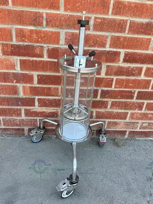 Used CYTIVA /GE/ PHARMACIA BPG 200 / 500 CHROMATOGRAPHY COLUMN CHIPPED GLASS Columns California US | Equipment Lab #1354941