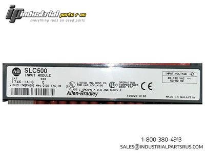 USED ALLEN BRADLEY 1746-IA16 SER.C