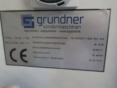 Used GRUNDNER _UNKNOWN_ General Storage Systems Pennsylvania US | Highland Automation #1298514
