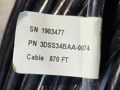 Transducer 3DSS34BAA-0074 w/ 870 FT Cable