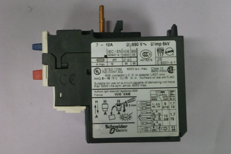 Used TELEMECANIQUE TELEMECANIQUE LRD 146 Relays & Switches Arizona US | ASSET CONVERSION SPECIALISTS, INC. #320030