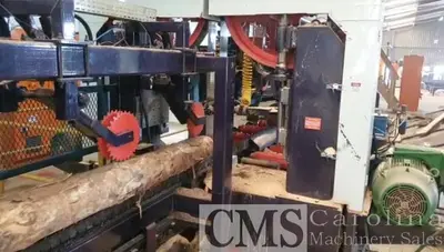USED VANTEC TWIN VERTICAL BAND SCRAGG MILL