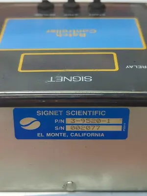 Used SIGNET 3-9520-1 Industrial Controls Ohio US | Surplus Asset Holdings #1244183