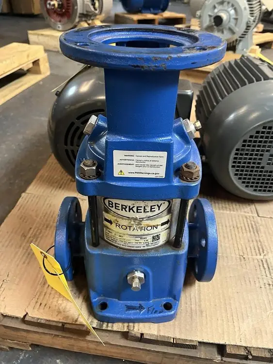 Used BERKELEY BVM5-5-204 Centrifugal Pumps Ohio US | Surplus Asset Holdings #1763227