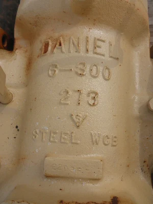 USED DANIEL 6" 300#