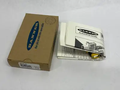 New | in-Stock BANNER ENGINEERING MINI-BEAM EMITTER RANGE: 30 M 4-PIN M12 INTEGRAL QD 26952 Pins | Maverick Industrial Sales #1102370