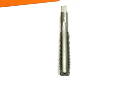 USED HERTEL HAND STI TAP: M10 X 1.5 METRIC COURSE, D3, 4 FLUTES, PLUG CHAMF.