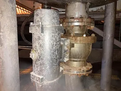 USED BALL VALVE