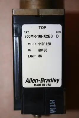 USED ALLEN BRADLEY 800MR-16HX2BS GREEN