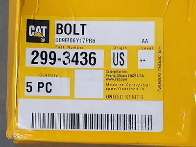 Used CATERPILLAR 299-3436 Construction Equipment Parts British Columbia CA | Lenmark #1440481