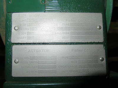 Fisher Actuator type 1052 size 40 , Unused