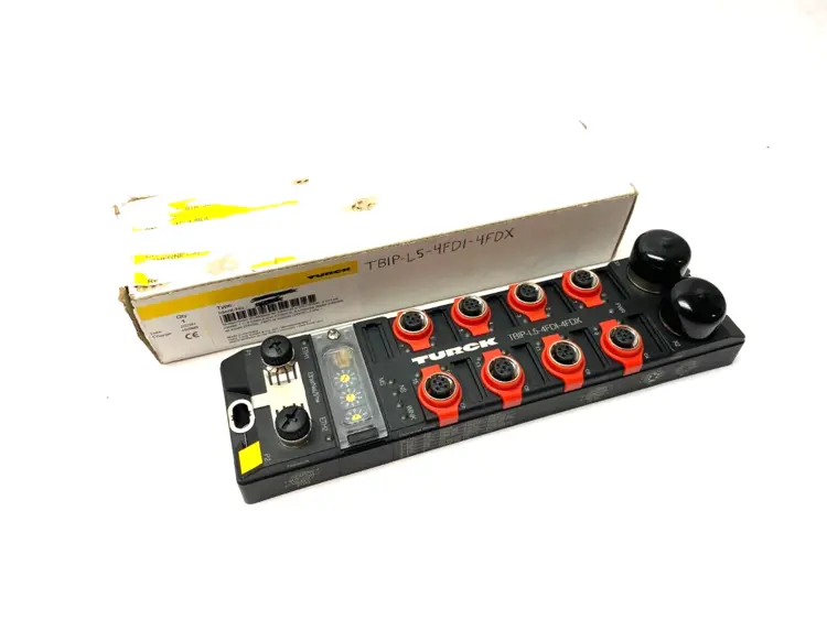 New | in-Stock Turck Safety Block I/O EtherNet/IP CIP Safety Module 10001828 PLC Processors Michigan US | Maverick Industrial Sales #1389624