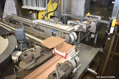 Used BOSCH TTF Cartoner Trisealer - Triseal Carton Former Illinois US | Aaron Equipment #86999