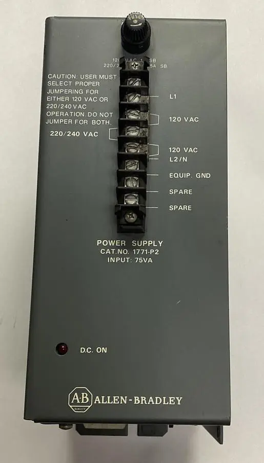 Used ALLEN-BRADLEY 1771-P2 Industrial Controls Ohio US | Surplus Asset Holdings #1243919
