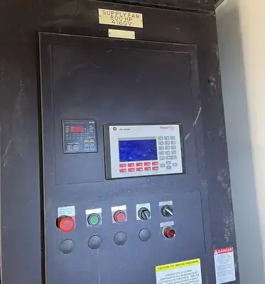 320,000 CFM Underground Mine Fan System w/ WEG 800 hp Motor
