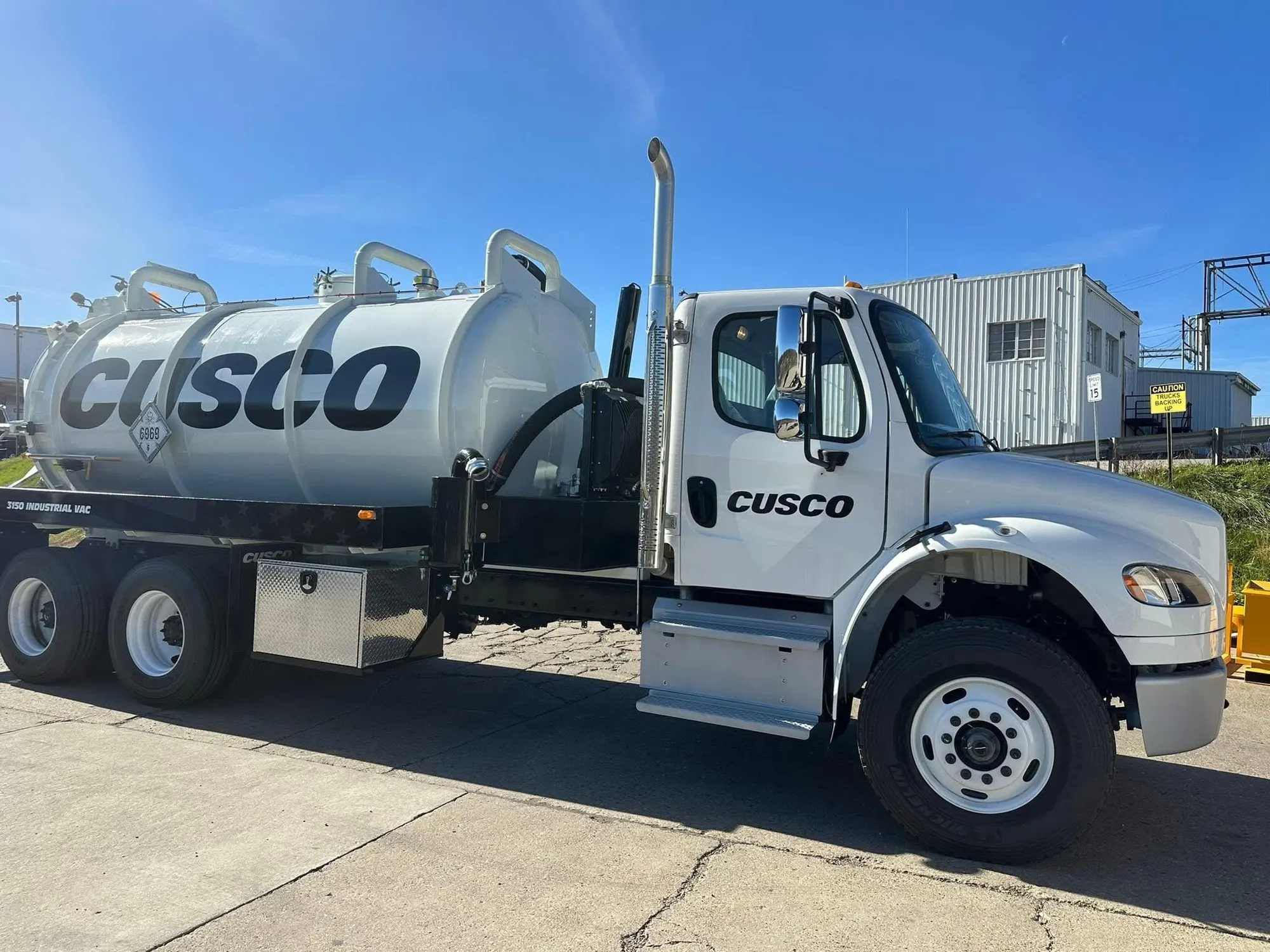 New | in-Stock 2026 Cusco DOT Industrial Vac 3200 Vacuum Truck Michigan US | American Contractors Equipment Supply #1314311