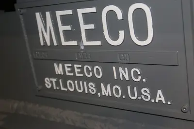 3-1/2" MEECO MODEL HD2 2-ROLL ROTARY BAR STRAIGHTENER: STOCK #10457