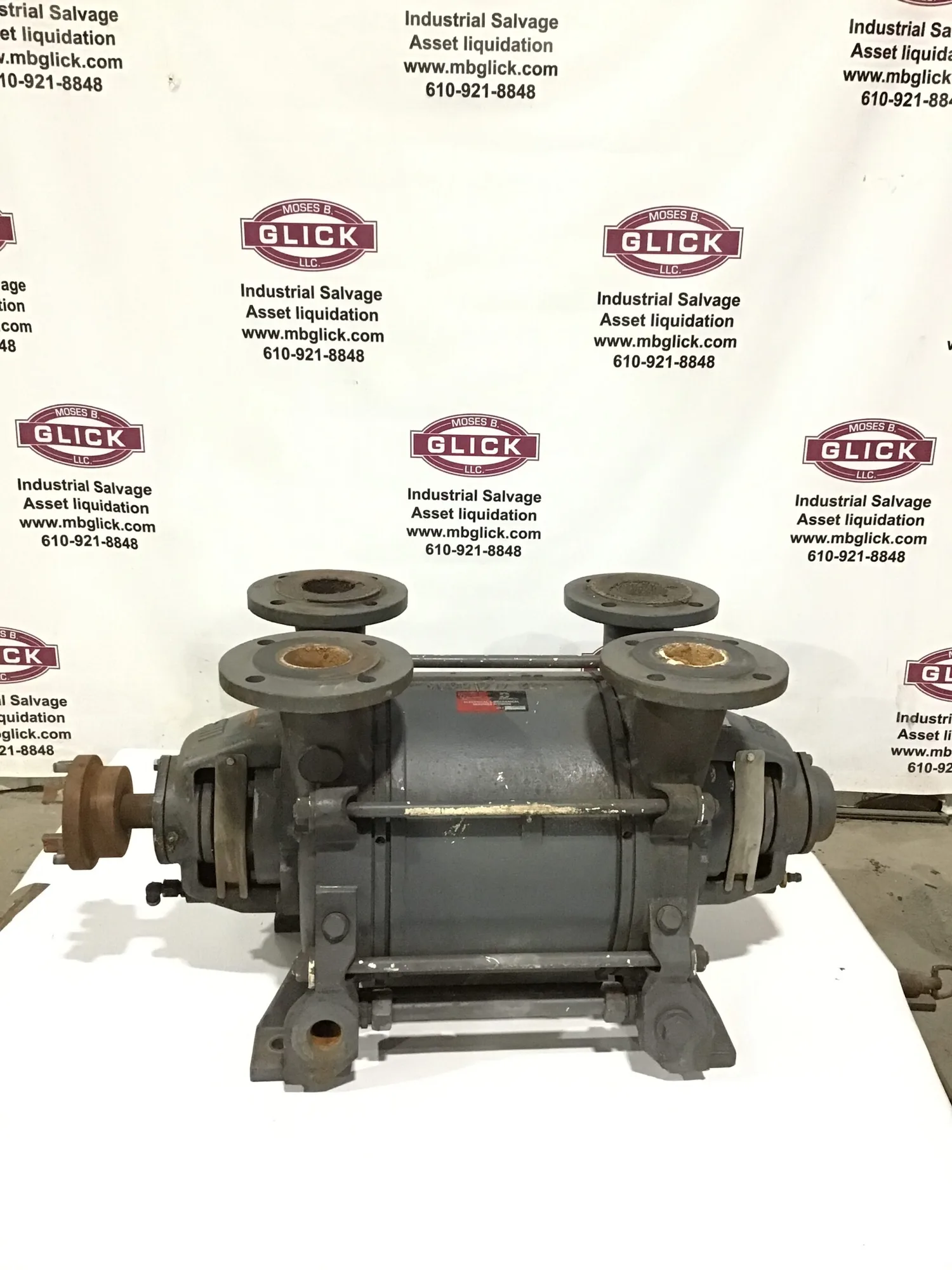 Sterling SIHI / SIHI EHA 600 AB Liquid Ring Vacuum Pump | Single-Stage Industrial