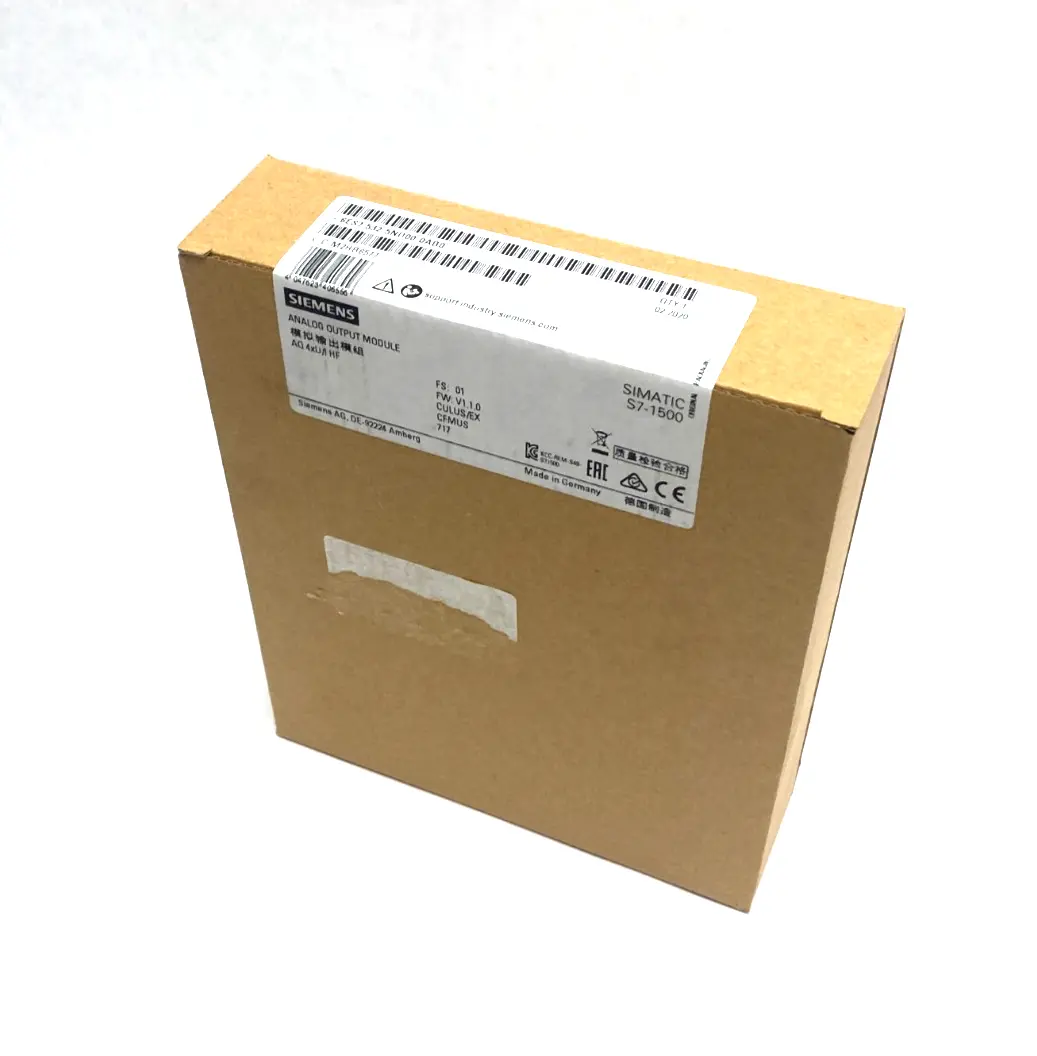 NEW SIEMENS SIMATIC S7-1500 ANALOG OUTPUT MODULE AQ 4XU/I HF