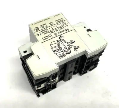 USED MOELLER TRANSFORMER-PROTECTIVE CIRCUIT BREAKER 3-POLE W/ NHI11-PKZ0