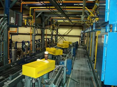 Item# C412 Two Row Pusher Furnace 30″ X 30″ Trays 1800F