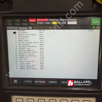 FANUC ARC Mate 50iD/7L Robot System w/ R30iB Mate Plus