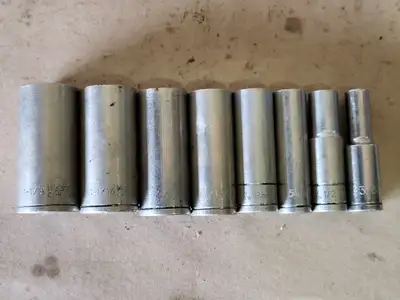 15mm - 19mm and 3/8" - 1-1/8" Assorted Deep Socket Set (32 pcs)