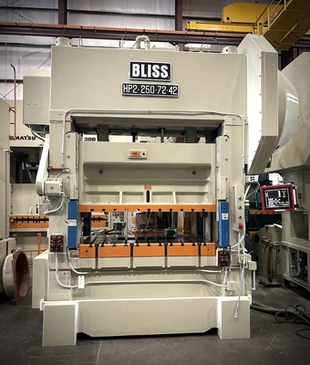 USED 1972 BLISS BLISS HP2-250-72-42 PRESS