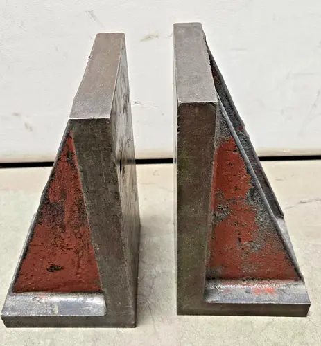 2 Pcs Pair Angle Block 6" x 12" x 6" Machinist Tool Milling Precision