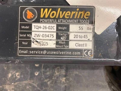 WOLVERINE Class 2 Quick Hitch 2025